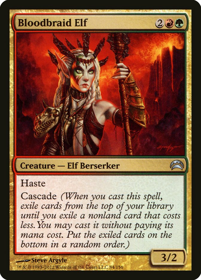 Bloodbraid Elf [Planechase 2012] | Play N Trade Winnipeg