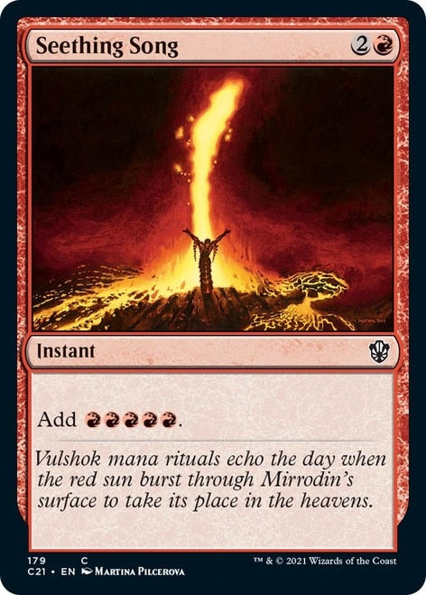 Seething Song [Commander 2021] | Play N Trade Winnipeg