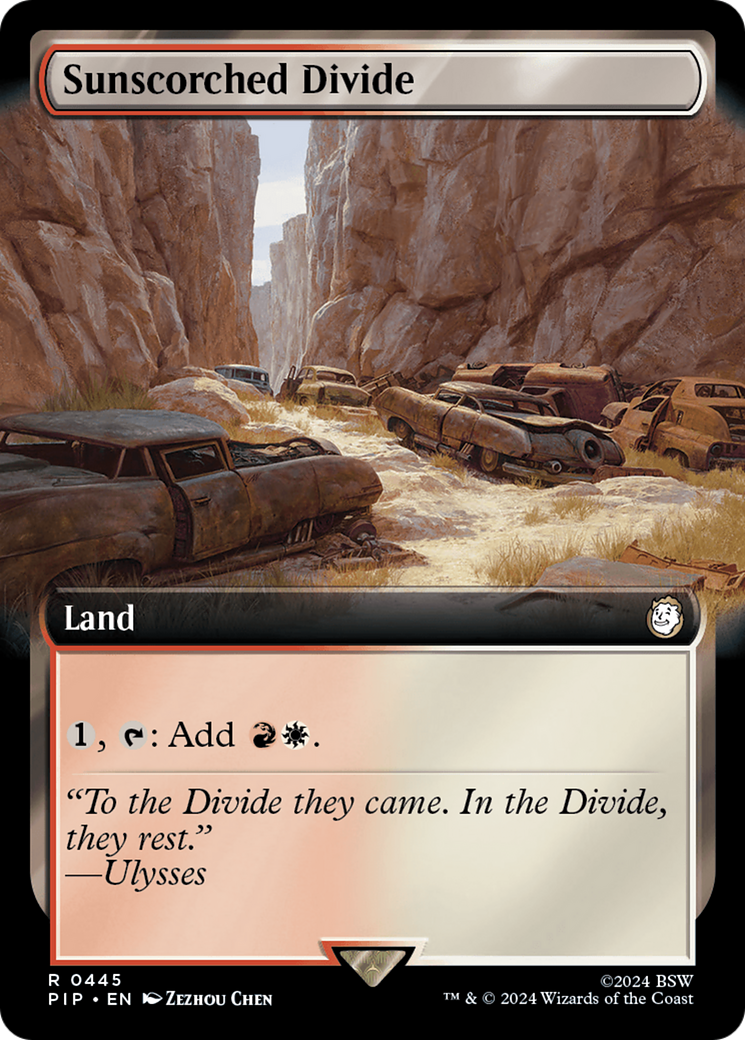 Sunscorched Divide (Extended Art) [Fallout] | Play N Trade Winnipeg