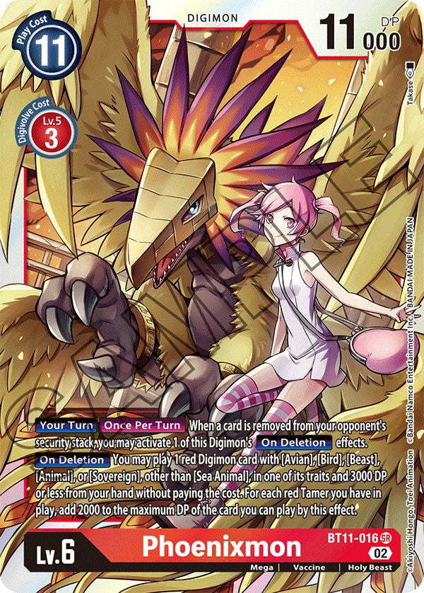 Phoenixmon [BT11-016] [Dimensional Phase] | Play N Trade Winnipeg