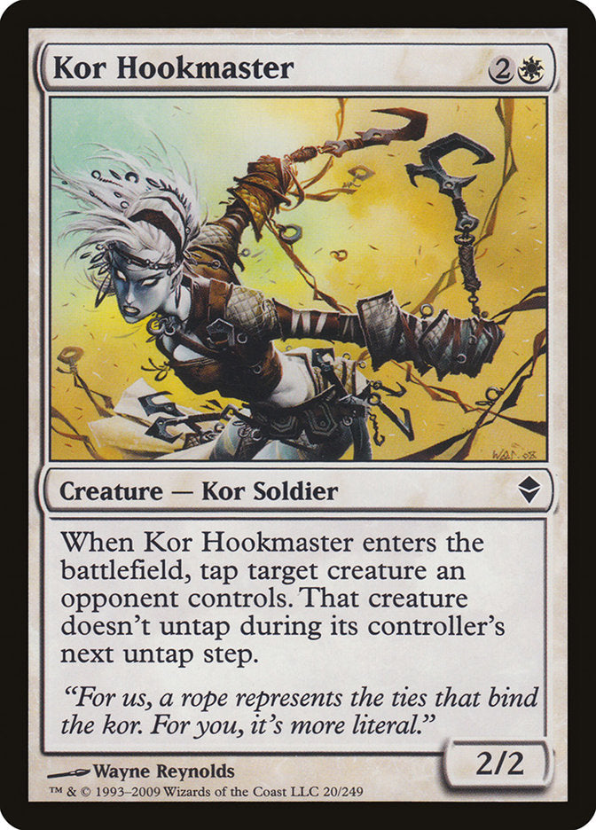 Kor Hookmaster [Zendikar] | Play N Trade Winnipeg