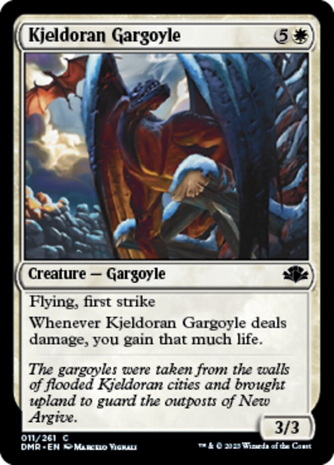Kjeldoran Gargoyle [Dominaria Remastered] | Play N Trade Winnipeg