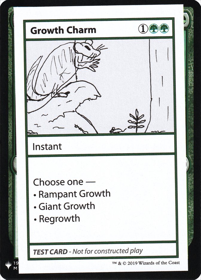 Growth Charm [Mystery Booster Playtest Cards] | Play N Trade Winnipeg