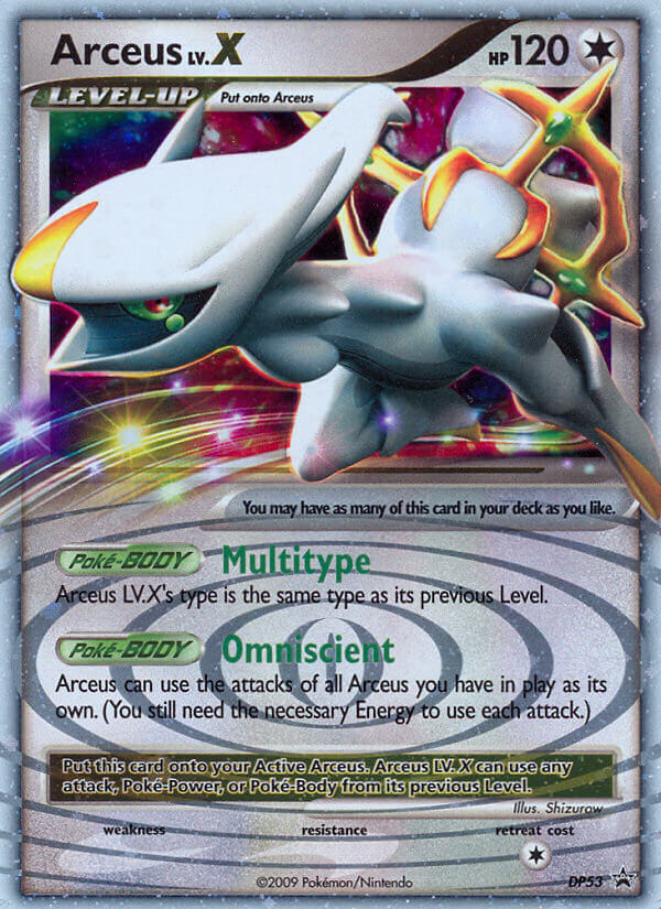 Arceus Lv.X (DP53) [Diamond & Pearl: Black Star Promos] | Play N Trade Winnipeg