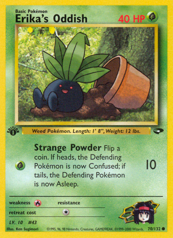 Erika's Oddish (70/132) [Gym Challenge 1st Edition] | Play N Trade Winnipeg