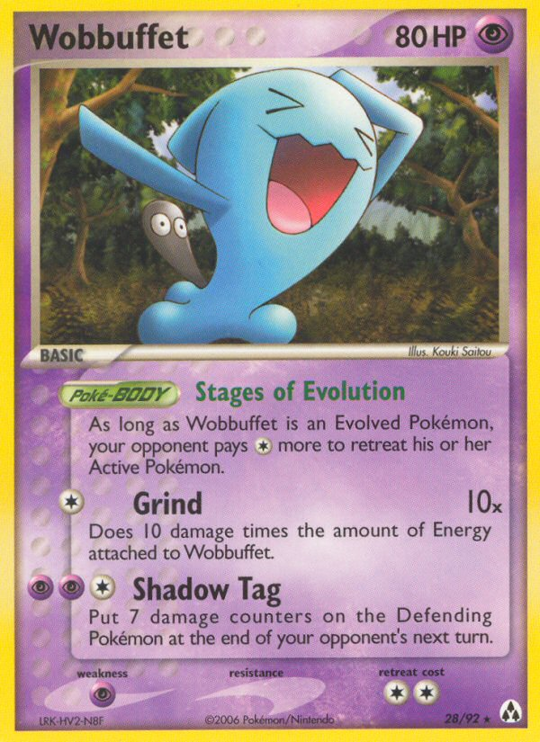 Wobbuffet (28/92) [EX: Legend Maker] | Play N Trade Winnipeg