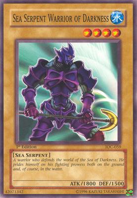 Sea Serpent Warrior of Darkness [IOC-059] Common | Play N Trade Winnipeg