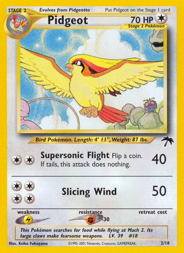 Pidgeot (2/18) [Southern Islands] | Play N Trade Winnipeg