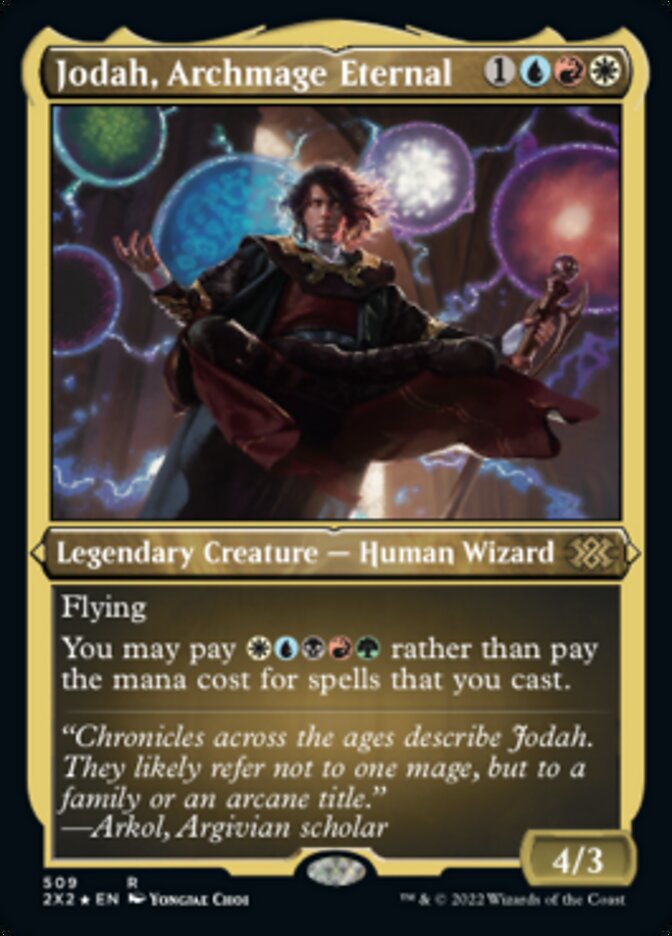 Jodah, Archmage Eternal (Foil Etched) [Double Masters 2022] | Play N Trade Winnipeg