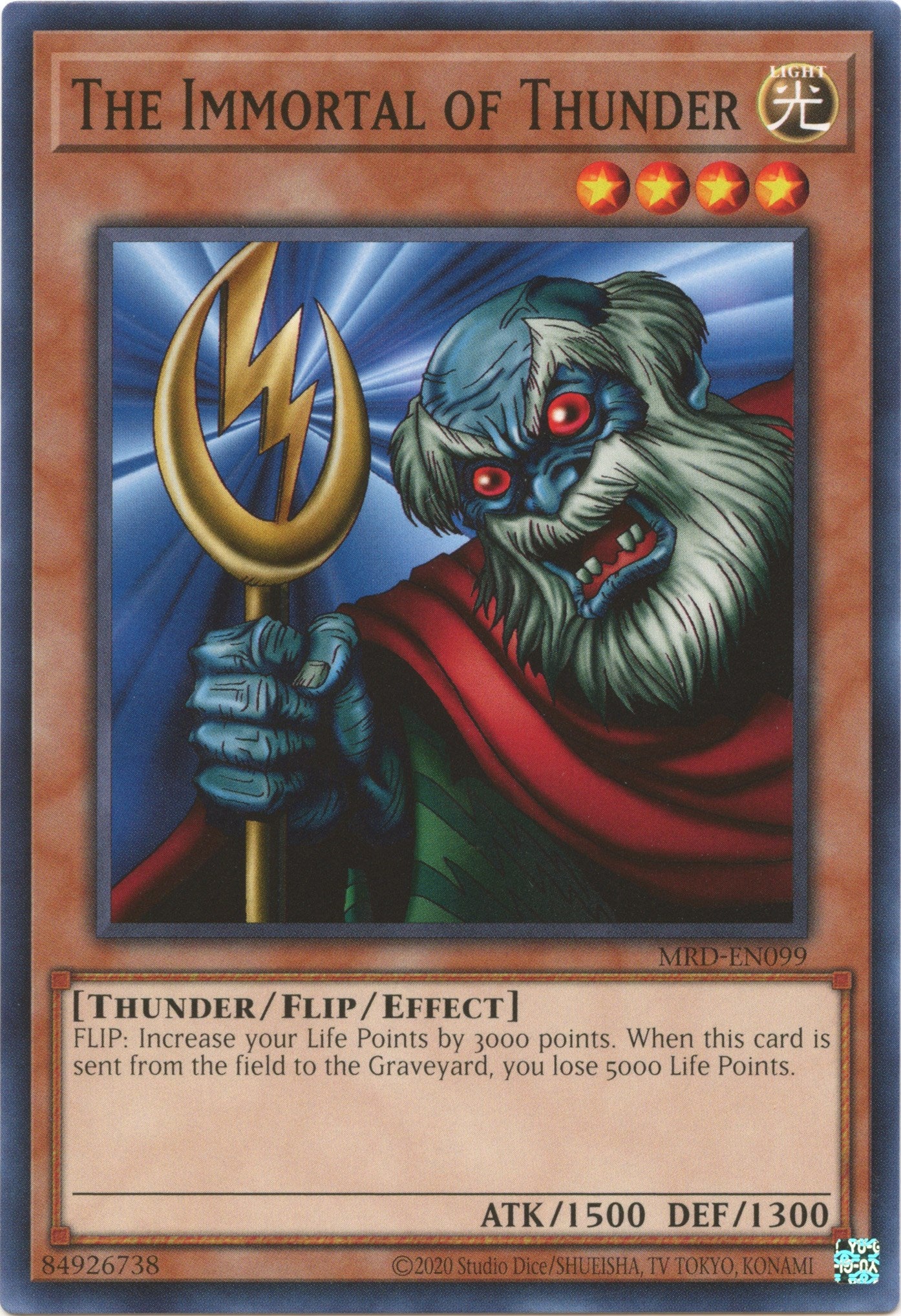The Immortal of Thunder (25th Anniversary) [MRD-EN099] Common | Play N Trade Winnipeg