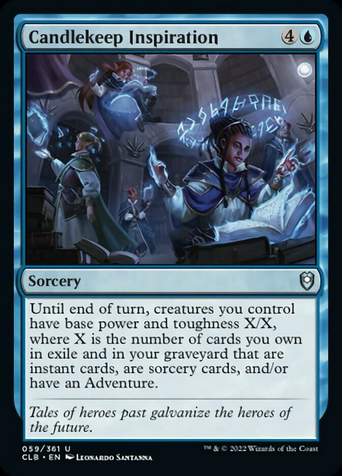 Candlekeep Inspiration [Commander Legends: Battle for Baldur's Gate] | Play N Trade Winnipeg