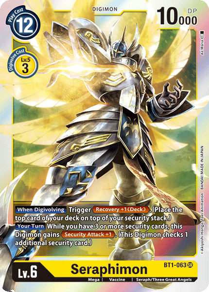 Seraphimon [BT1-063] [Release Special Booster Ver.1.0] | Play N Trade Winnipeg