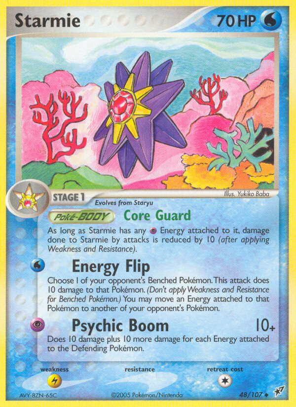 Starmie (48/107) [EX: Deoxys] | Play N Trade Winnipeg