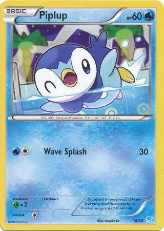 Piplup (16/30) [XY: Trainer Kit 3 - Suicune] | Play N Trade Winnipeg