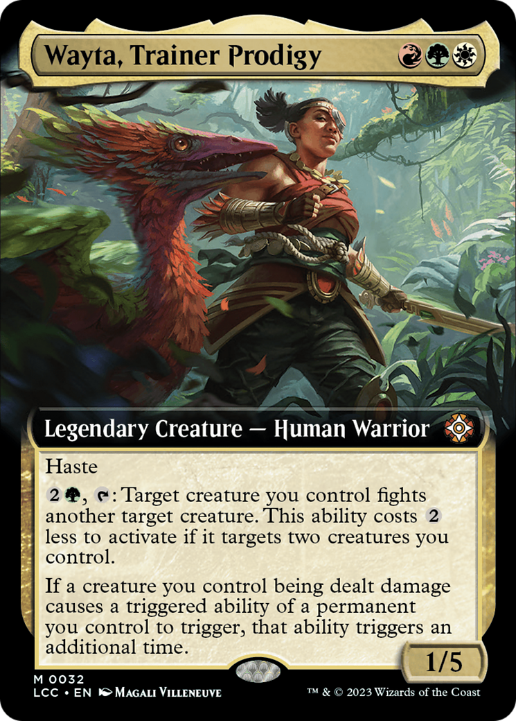 Wayta, Trainer Prodigy (Extended Art) [The Lost Caverns of Ixalan Commander] | Play N Trade Winnipeg