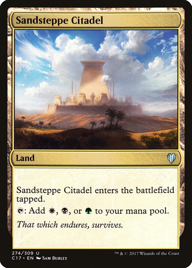 Sandsteppe Citadel [Commander 2017] | Play N Trade Winnipeg