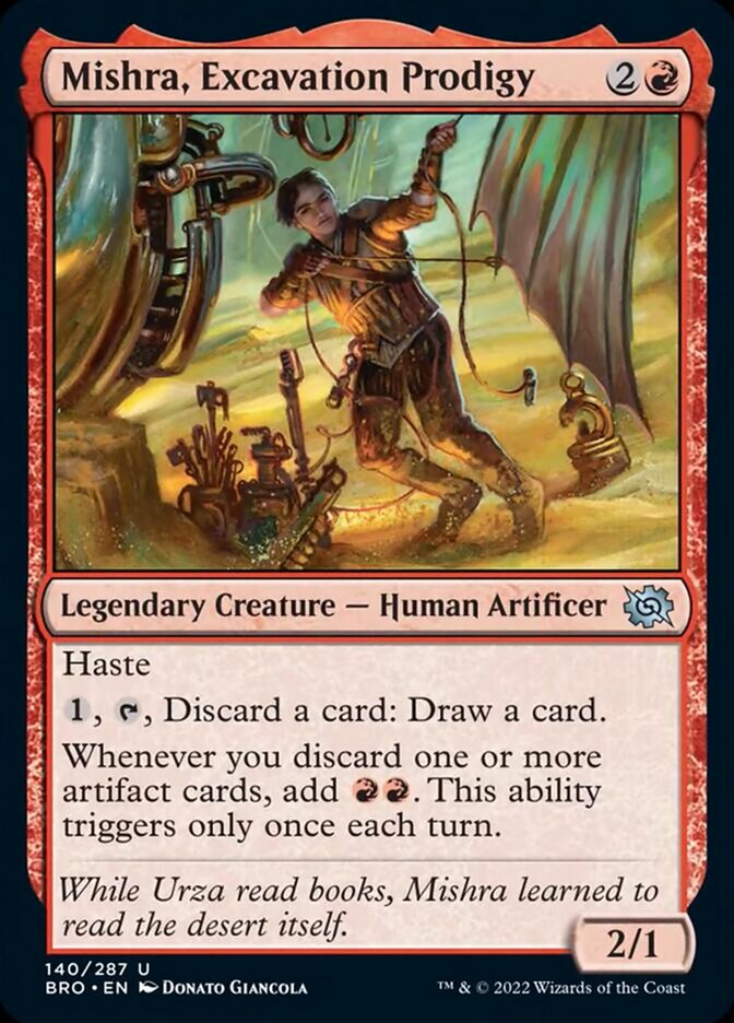 Mishra, Excavation Prodigy [The Brothers' War] | Play N Trade Winnipeg