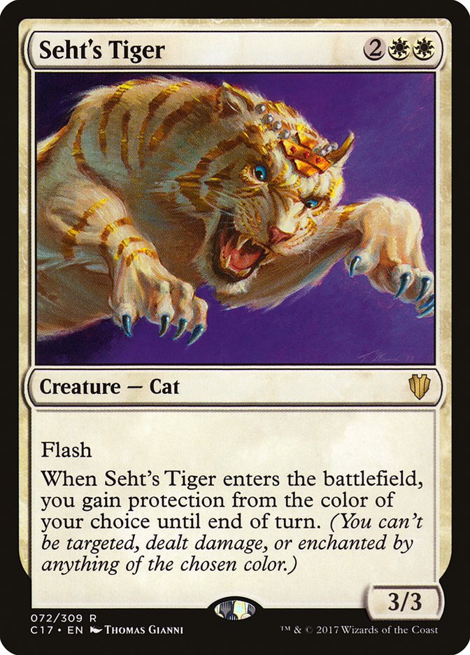 Seht's Tiger [Commander 2017] | Play N Trade Winnipeg