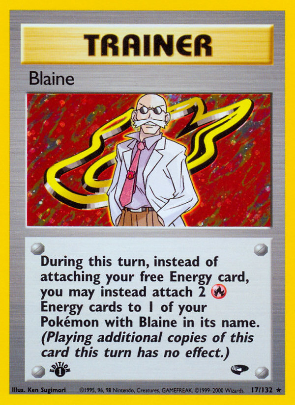 Blaine (17/132) [Gym Challenge 1st Edition] | Play N Trade Winnipeg
