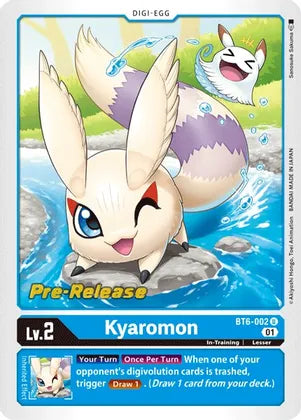 Kyaromon [BT6-002] [Double Diamond Pre-Release Cards] | Play N Trade Winnipeg