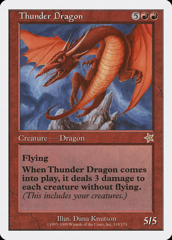 Thunder Dragon [Starter 1999] | Play N Trade Winnipeg