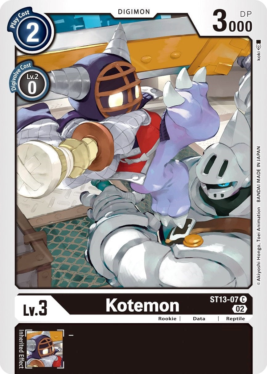 Kotemon [ST13-07] [Starter Deck: Ragnaloardmon] | Play N Trade Winnipeg