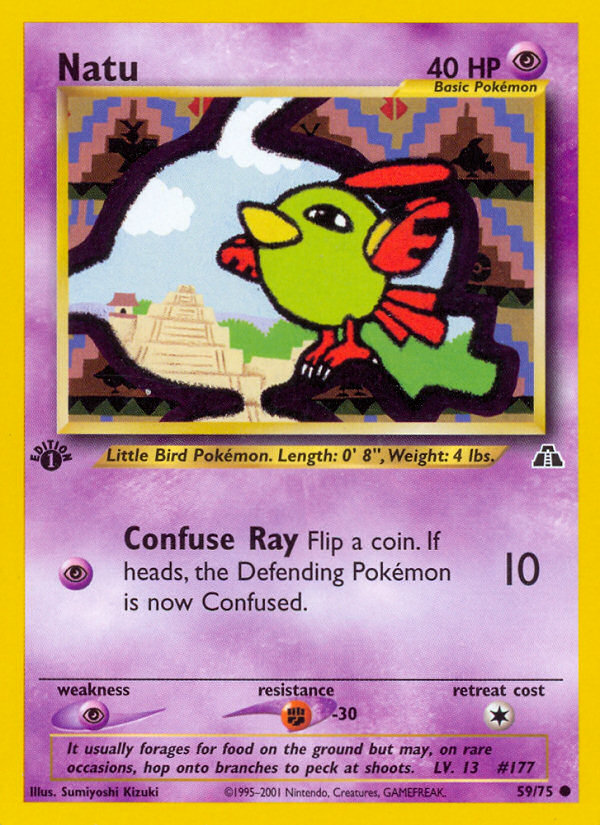 Natu (59/75) [Neo Discovery 1st Edition] | Play N Trade Winnipeg