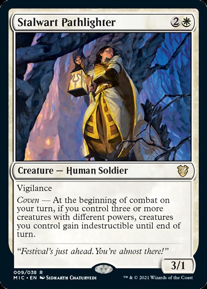 Stalwart Pathlighter [Innistrad: Midnight Hunt Commander] | Play N Trade Winnipeg