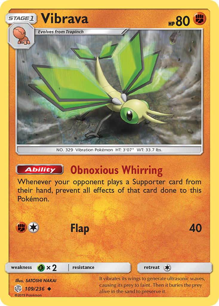 Vibrava (109/236) [Sun & Moon: Cosmic Eclipse] | Play N Trade Winnipeg