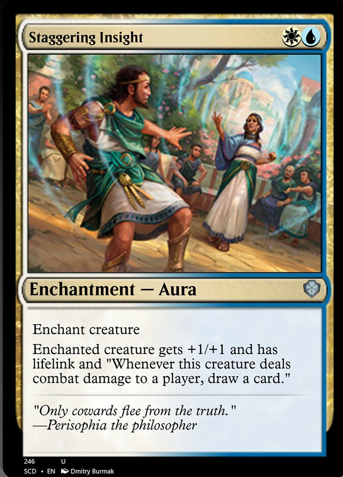 Staggering Insight [Starter Commander Decks] | Play N Trade Winnipeg