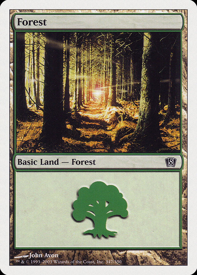 Forest (347) [Eighth Edition] | Play N Trade Winnipeg