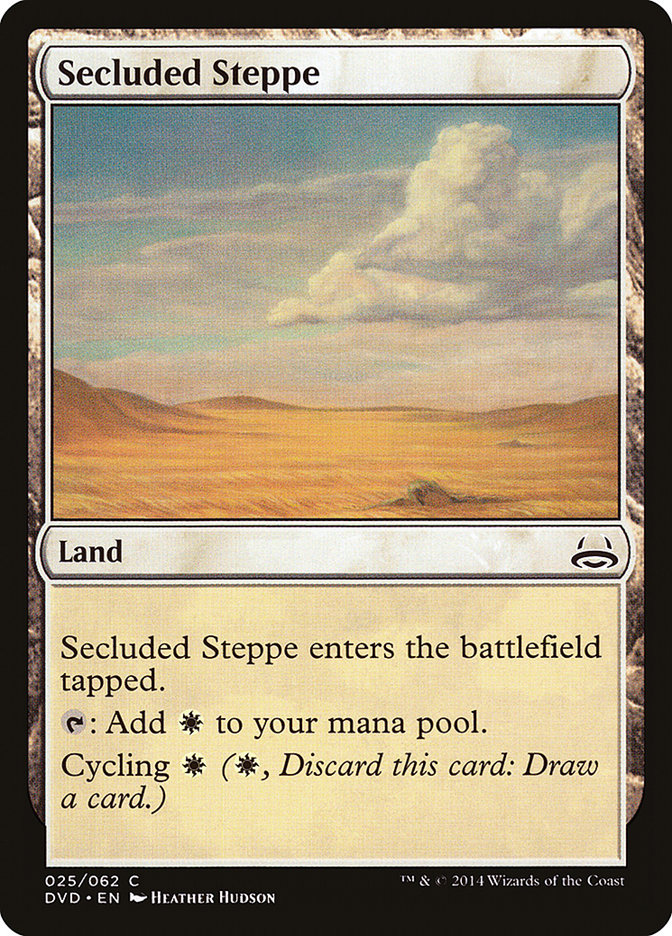 Secluded Steppe (Divine vs. Demonic) [Duel Decks Anthology] | Play N Trade Winnipeg