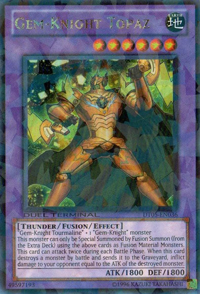 Gem-Knight Topaz [DT05-EN036] Ultra Rare | Play N Trade Winnipeg