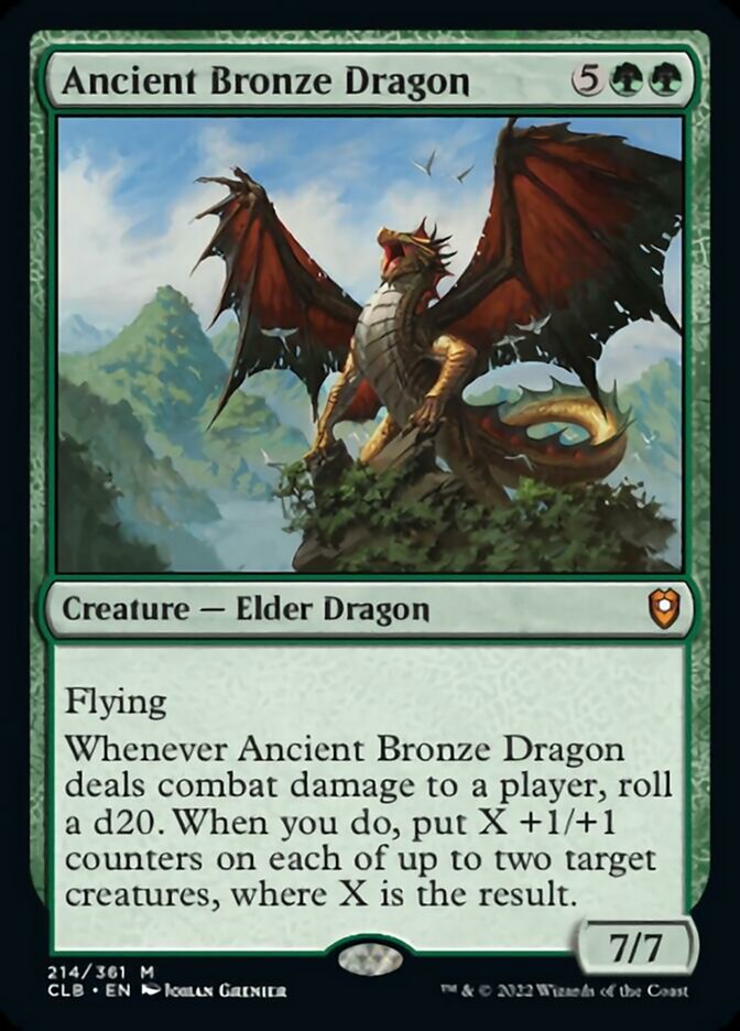 Ancient Bronze Dragon [Commander Legends: Battle for Baldur's Gate] | Play N Trade Winnipeg