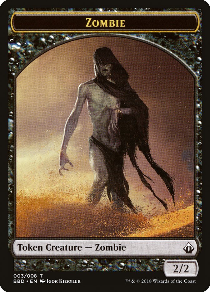 Zombie [Battlebond Tokens] | Play N Trade Winnipeg