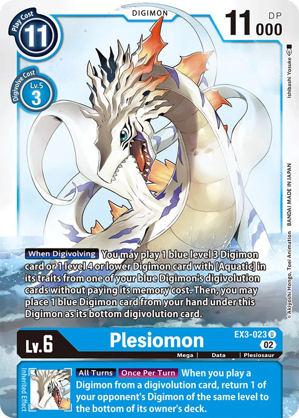 Plesiomon [EX3-023] [Draconic Roar] | Play N Trade Winnipeg