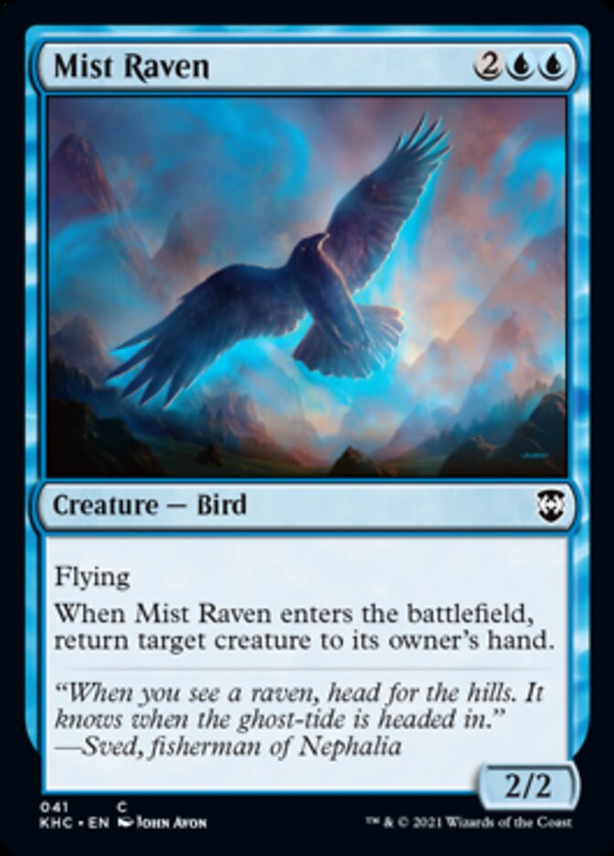 Mist Raven [Kaldheim Commander] | Play N Trade Winnipeg