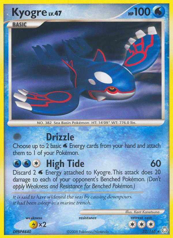 Kyogre (32/146) [Diamond & Pearl: Legends Awakened] | Play N Trade Winnipeg