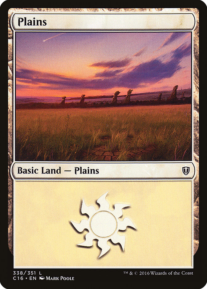 Plains (338) [Commander 2016] | Play N Trade Winnipeg