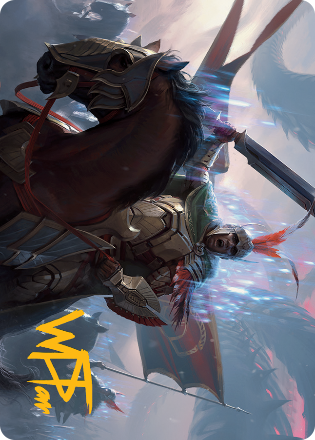 Marshal of Zhalfir Art Card (Gold-Stamped Signature) [March of the Machine Art Series] | Play N Trade Winnipeg