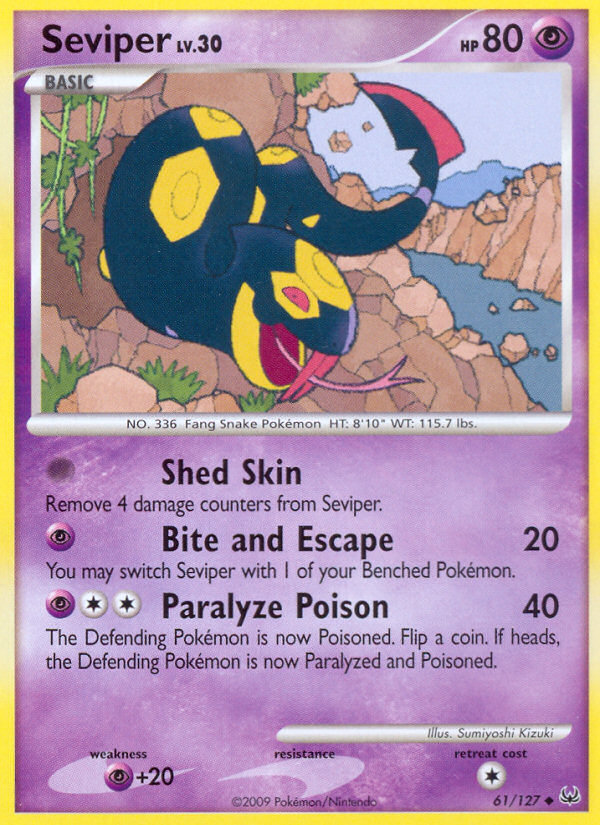 Seviper (61/127) [Platinum: Base Set] | Play N Trade Winnipeg