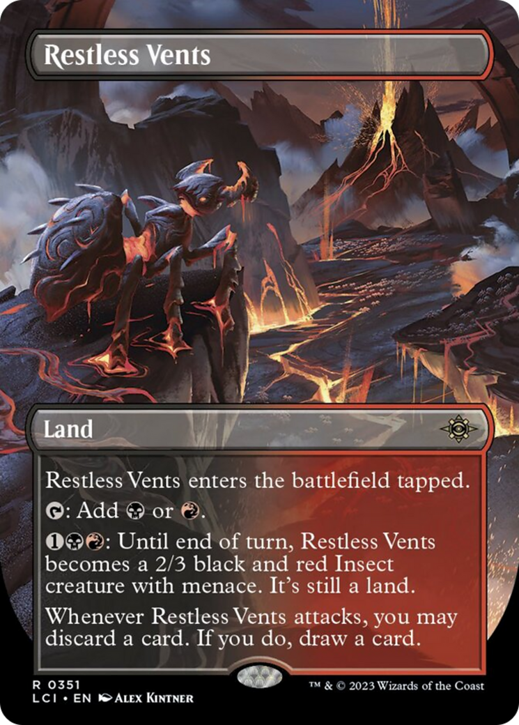 Restless Vents (Borderless) [The Lost Caverns of Ixalan] | Play N Trade Winnipeg