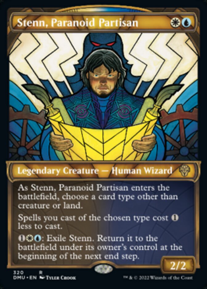 Stenn, Paranoid Partisan (Showcase) [Dominaria United] | Play N Trade Winnipeg