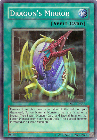 Dragon's Mirror [DR04-EN040] Super Rare | Play N Trade Winnipeg