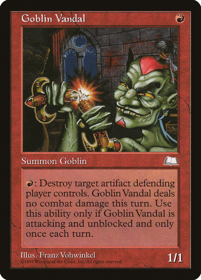 Goblin Vandal [Weatherlight] | Play N Trade Winnipeg