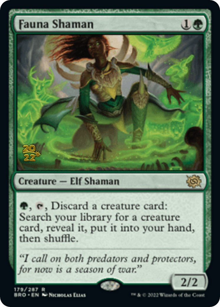 Fauna Shaman [The Brothers' War: Prerelease Promos] | Play N Trade Winnipeg