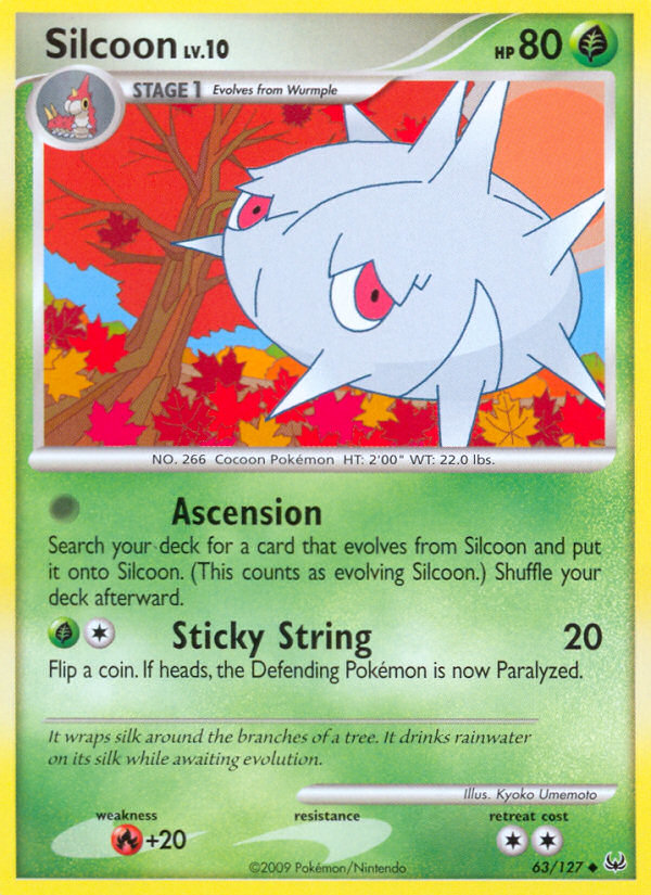 Silcoon (63/127) [Platinum: Base Set] | Play N Trade Winnipeg