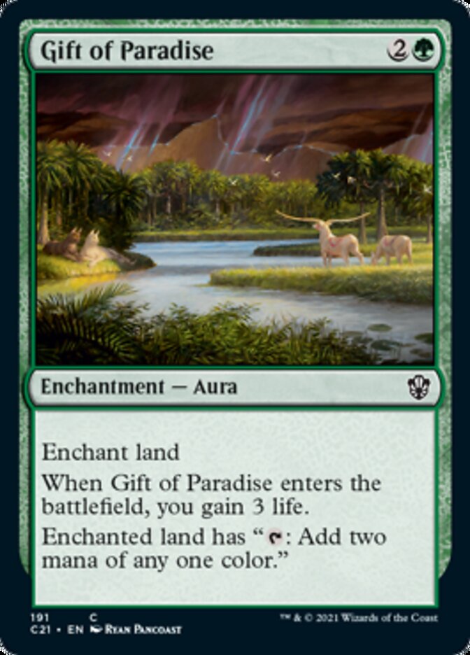 Gift of Paradise [Commander 2021] | Play N Trade Winnipeg