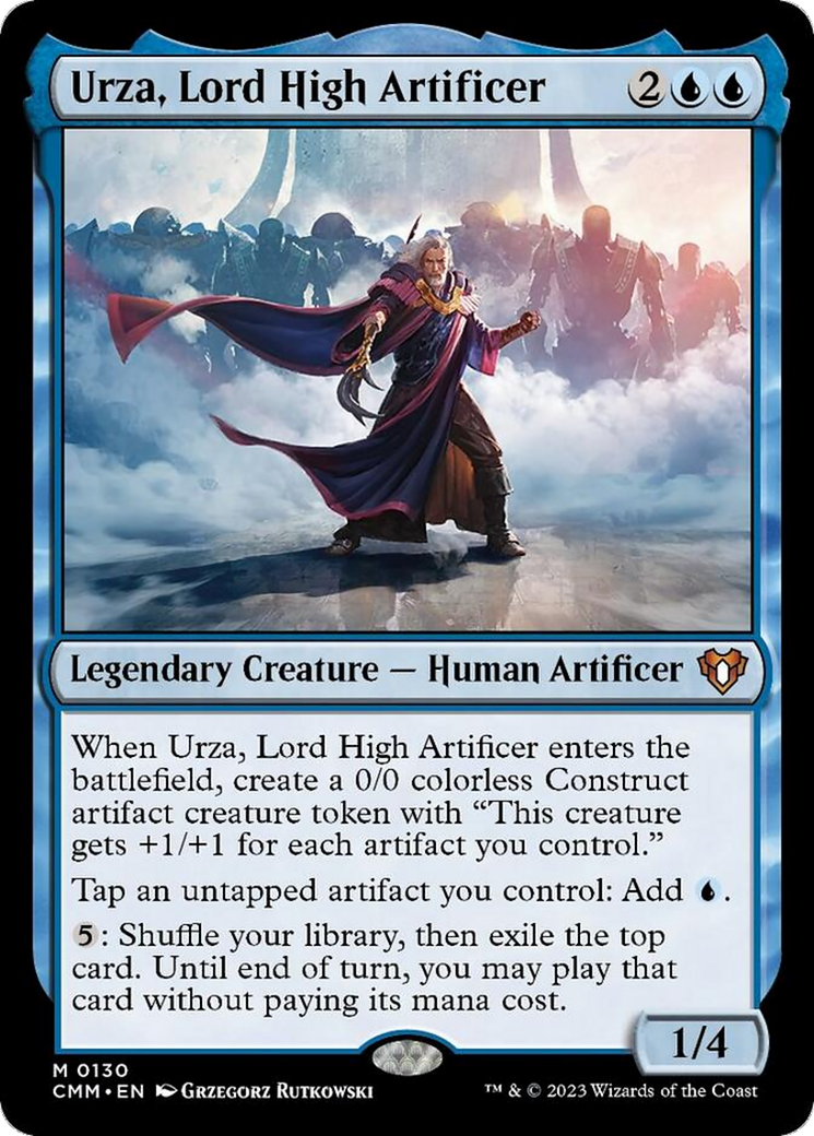 Urza, Lord High Artificer [Commander Masters] | Play N Trade Winnipeg