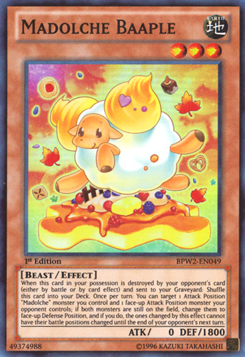 Madolche Baaple [BPW2-EN049] Super Rare | Play N Trade Winnipeg